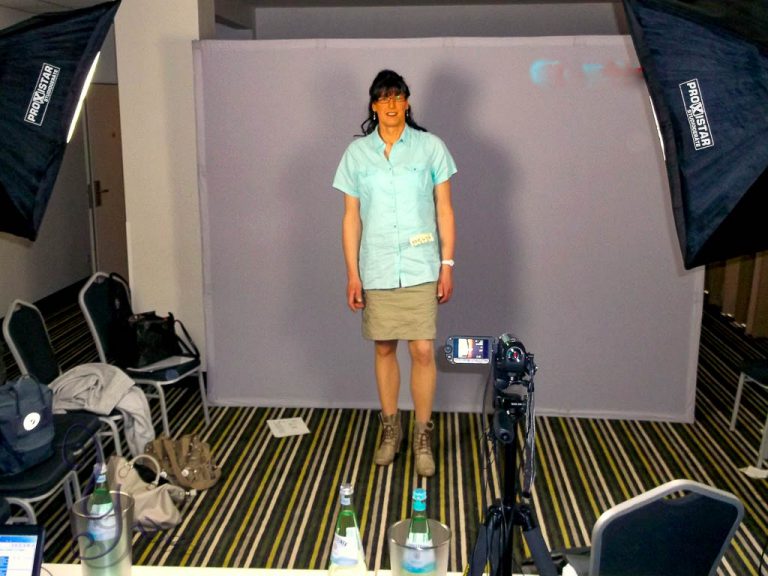 2015 Yve beim TV-Casting